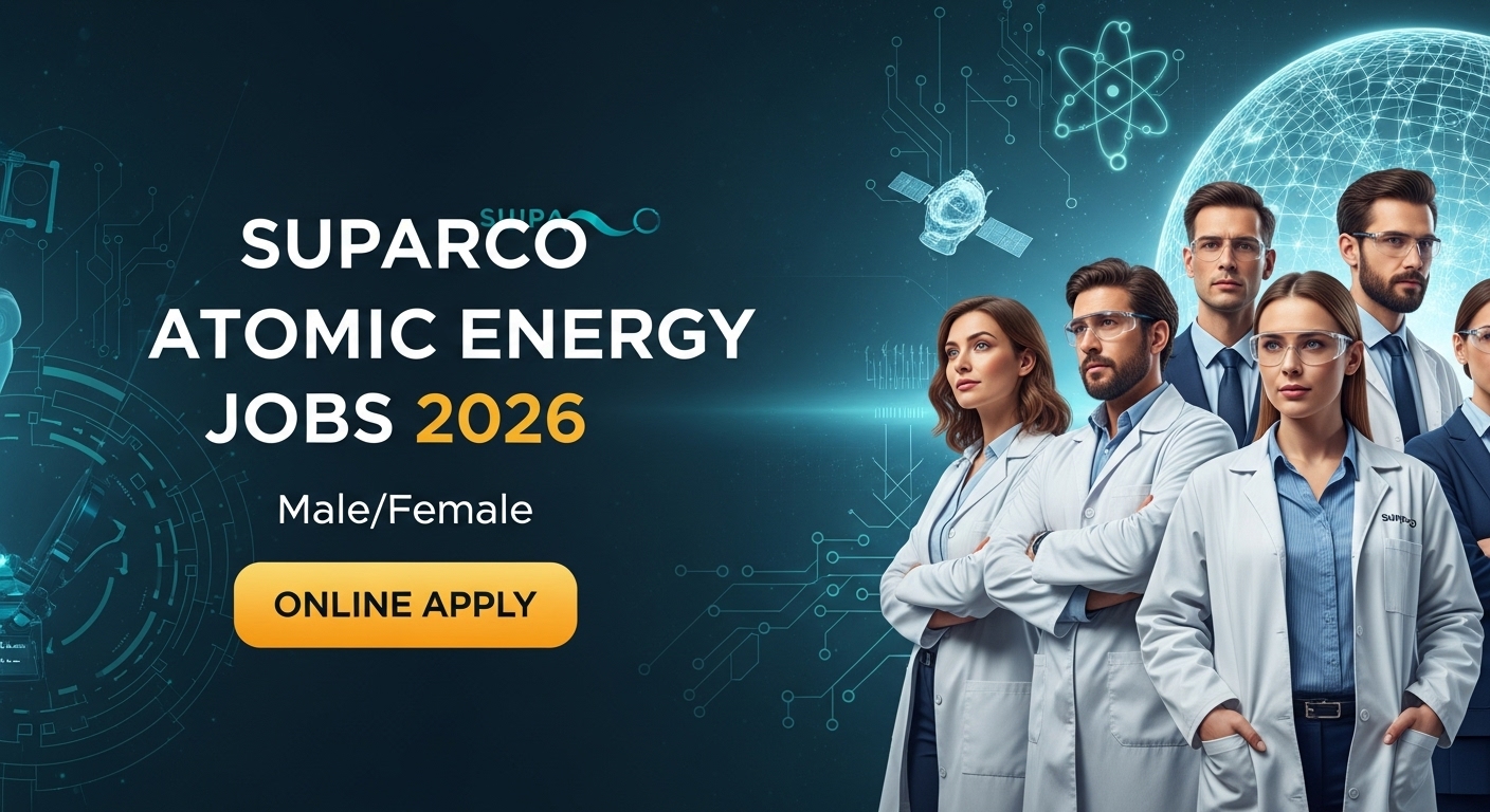 Suparco Atomic Energy Jobs 2026