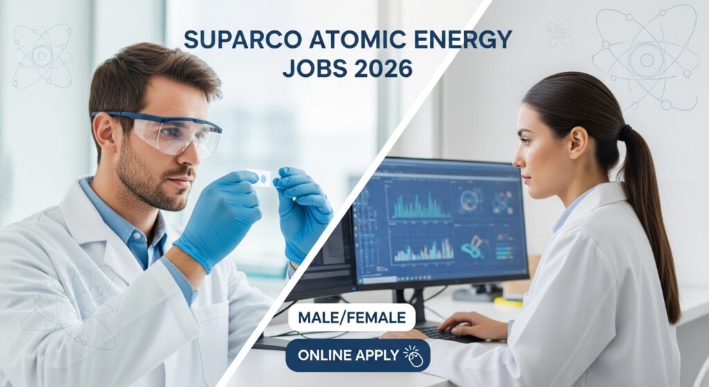 Suparco Atomic Energy Job 2026